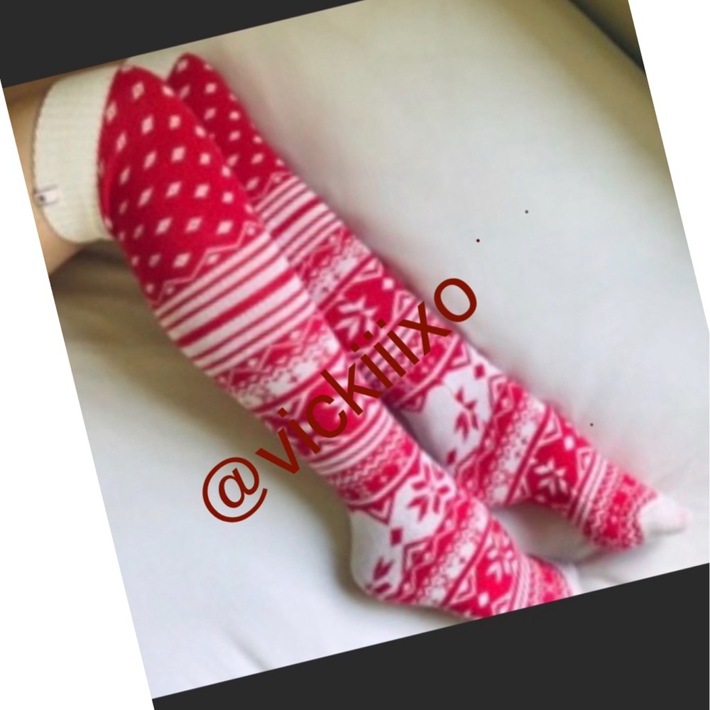 Victoria’s Secret Fair Isle socks